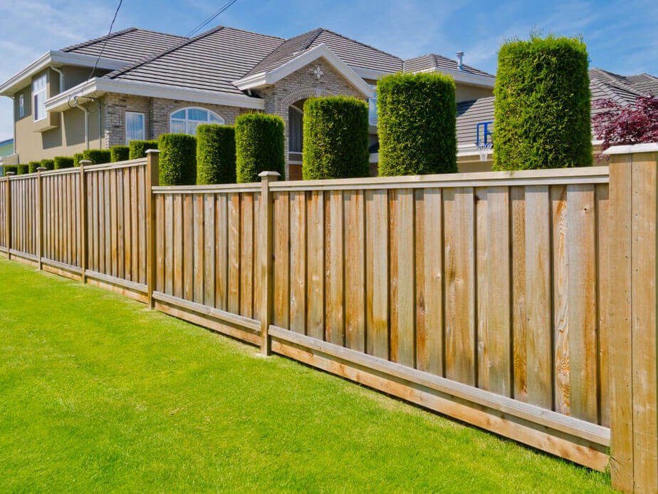 Security Fence Example in Evans Georgia