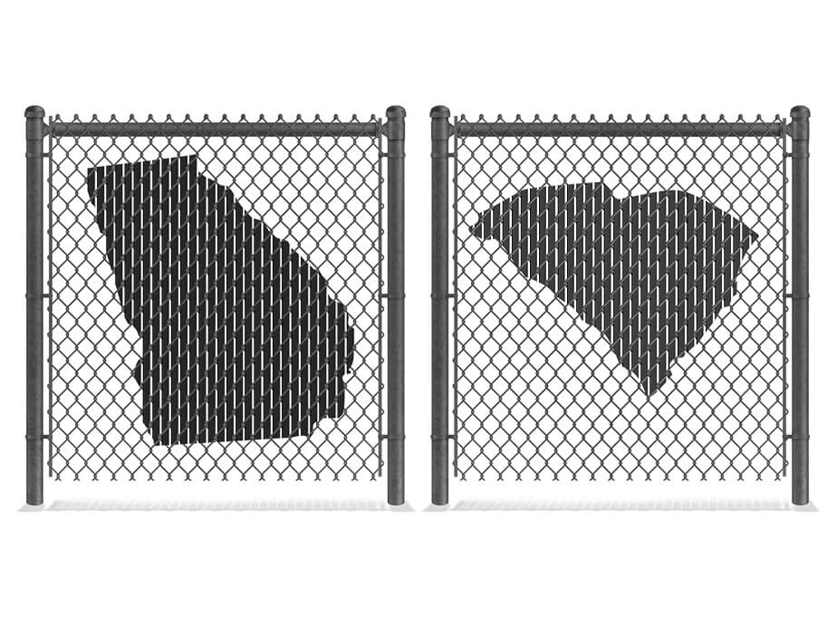 Fence company in Evans - our Georgia map