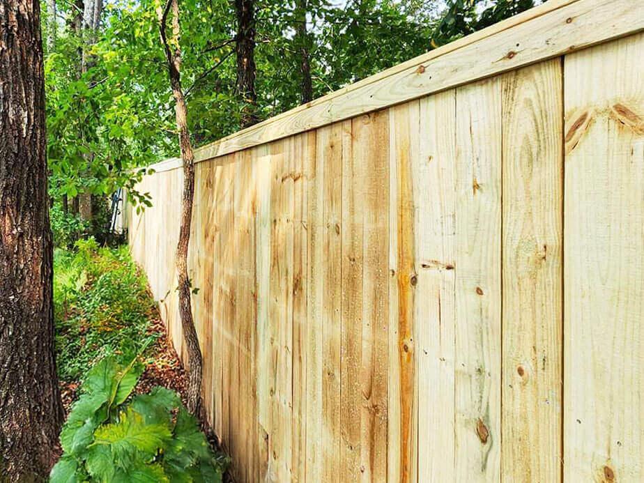 Martinez Georgia wood privacy fencing